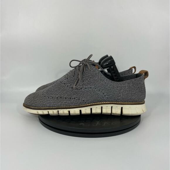 Cole Haan Other - ***SOLD*** Mens Cole Haan Zerogrand Stitchlite Casual Sneakers Size 9 Gray White